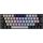 Weißer Hai GK-002723V2-G-B/BL-HU WAKIZASHI-2 kabelgebundene mechanische Gaming-Tastatur - grau/schwarz - HU/blau