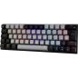   Weißer Hai GK-002723V2-G-B/BL-HU WAKIZASHI-2 kabelgebundene mechanische Gaming-Tastatur - grau/schwarz - HU/blau