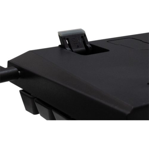 Weißer Hai GK-002723V2-G-B/BL-HU WAKIZASHI-2 kabelgebundene mechanische Gaming-Tastatur - grau/schwarz - HU/blau