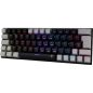   Weißer Hai GK-002123V2-B-G/BL-HU WAKIZASHI-2 kabelgebundene mechanische Gaming-Tastatur - schwarz/grau - HU/blau