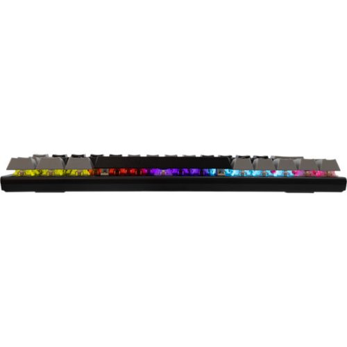 Weißer Hai GK-002123V2-B-G/BL-HU WAKIZASHI-2 kabelgebundene mechanische Gaming-Tastatur - schwarz/grau - HU/blau