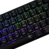 Weißer Hai GK-004123B/BL-HU SHINOBI-2 kabelgebundene mechanische Gaming-Tastatur - schwarz - HU /blau/