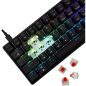   Weißer Hai GK-004113B/R-HU SHINOBI-2 kabelgebundene mechanische Gaming-Tastatur - Schwarz - HU /Rot/