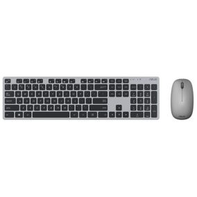 ASUS Desktop W5000 - kabellose Tastatur und Maus - HU - Grau
