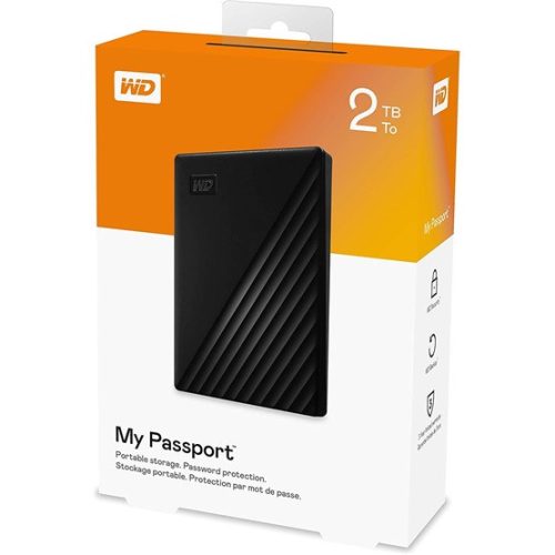 WD 2,5" My Passport 2TB NEU! - Schwarz - WDBYVG0020BBK-WESN