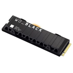   WD SSD 1TB Schwarz SN850X M.2 PCIe Gen 4 x4 NVMe mit Kühlkörper