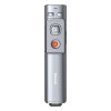 Baseus Orange Dot kabelloser Batteriebetriebener Presenter und Laserpointer, grau