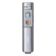 Baseus Orange Dot kabelloser Batteriebetriebener Presenter und Laserpointer, grau