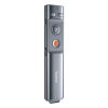 Baseus Orange Dot kabelloser Batteriebetriebener Presenter und Laserpointer, grau