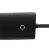 Baseus Lite 4-Port USB Type-A HUB Docking Station, 1m, Schwarz