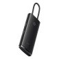 Baseus Lite 5-Port USB Type-C HUB Dockingstation, Schwarz