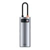 Baseus Metal Gleam 7-in-1 USB Type-C HUB Dockingstation, Grau