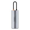 Baseus Metal Gleam 7-in-1 USB Type-C HUB Dockingstation, Grau