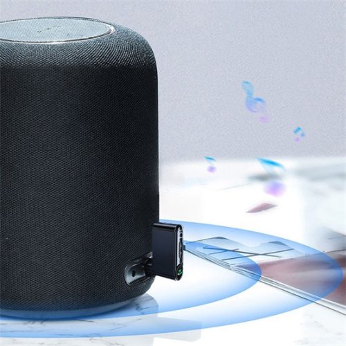 Baseus BSBA-02 AUX Bluetooth Audio Empfänger, Schwarz