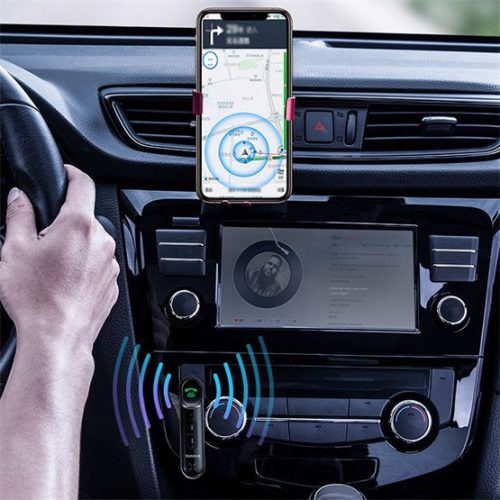 Baseus BSBA-02 AUX Bluetooth Audio Empfänger, Schwarz