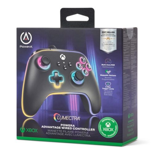 PowerA Advantage kabelgebundener Xbox Series X|S Lumectra LED-Controller