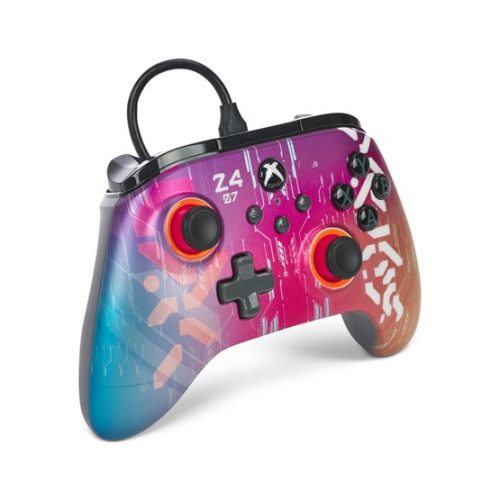 PowerA Advantage kabelgebundener Xbox Series X|S Controller - Cyber Style