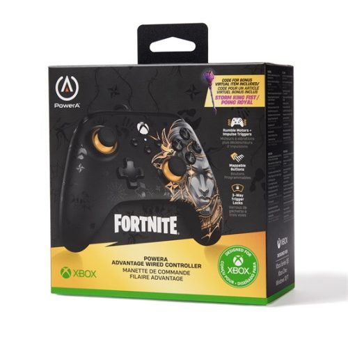PowerA Advantage kabelgebundener Xbox Series X|S Controller - Midas Fortnite
