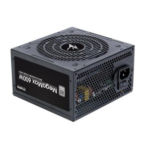   Zalman 600W - ZM600-TXII - 80+ Weiß - ATX 12V Ver 2.31 - Schwarzes Netzteil