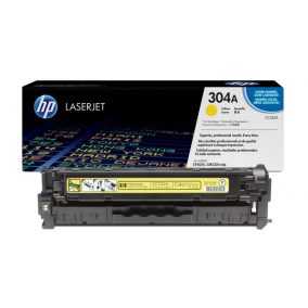 HP CC532A NO.304A GELB (2,8K) ORIGINAL TONER (CC532A)