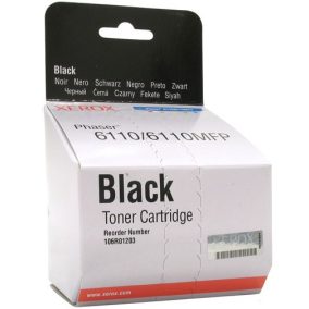   XEROX 6110 SCHWARZ ORIGINALTONER (106R01203) ABGEWERTET (BESCHÄDIGTE VERPACKUNG)