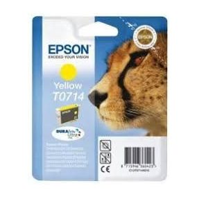   EPSON T0714 (C13T07144012) (5,5ML) SÁRGA EREDETI TINTAPATRON