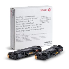   XEROX B205/B210/B215 SCHWARZ (2x3K) ORIGINAL TONER (106R04349)