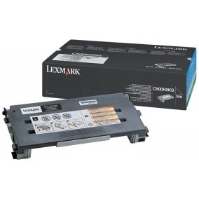 C500H2KG SCHWARZ BEWERTET ORIGINAL LEXMARK TONER