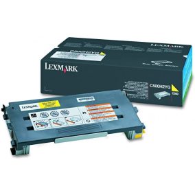 C500H2YG GELB BEWERTETER ORIGINAL LEXMARK TONER