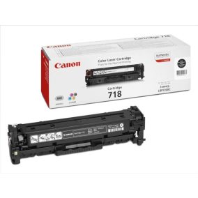 CANON CRG-718 SCHWARZ (3,4K) ORIGINAL TONER (2662B002)