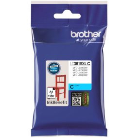   BROTHER LC3619XL (1,5K) CIÁN EREDETI TINTAPATRON (LC3619XLC)