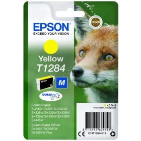   EPSON T1284 (C13T12844011) (3,5ML) SÁRGA EREDETI TINTAPATRON LEÉRTÉKELT