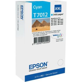   EPSON T7012 (C13T70124010) XXL (3,4K) CIÁN EREDETI TINTAPATRON LEÉRTÉKELT